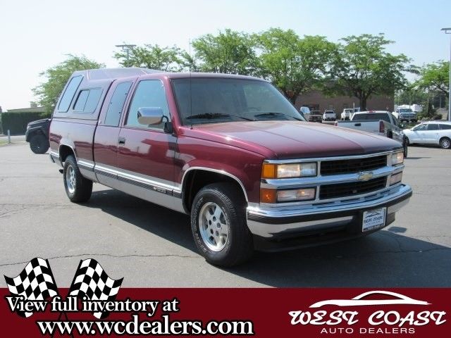 1994 chevrolet c/k 1500 maroon 2d extended cab 5.7l v8 efi 4-speed automatic wi