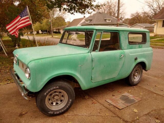 scout 80 4x4 1962 2 dr. full top and soft top