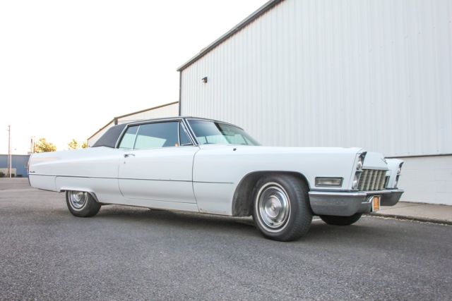 1968 cadillac coupe de ville 2 door hard top