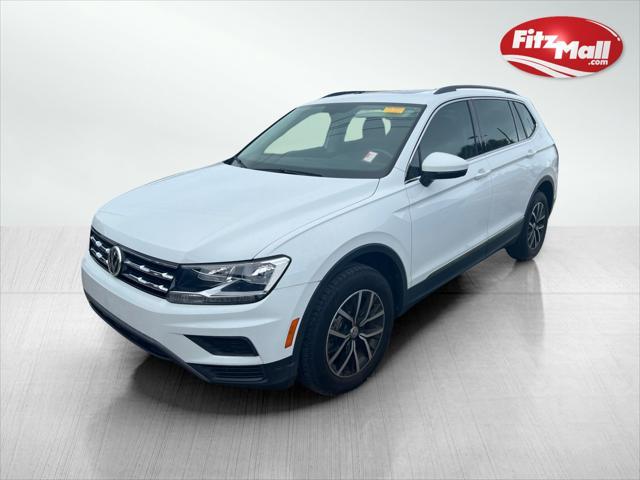 2021 volkswagen tiguan 2.0t se r-line black