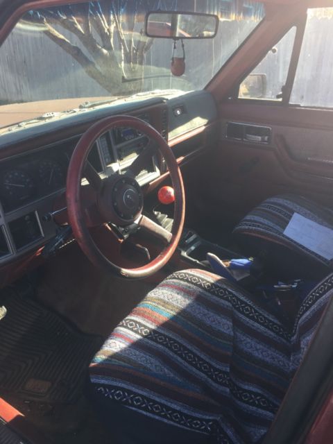 no reserve auction - 1986 jeep comanche - 4wd - 2.8l engine