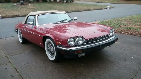 1988 jaguar xjs convertible - beautiful car