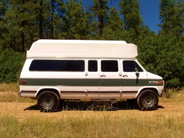 1994 chevrolet g30 sportvan turtle top wheelchair lift motovan van life