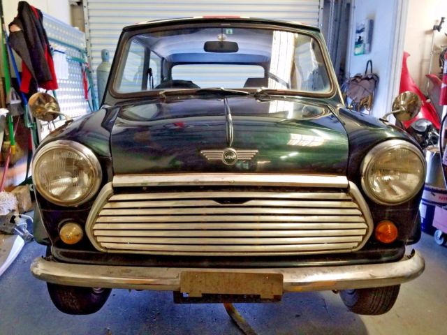 1990 rover mini cooper rhd 53,000 km project restore no reserve