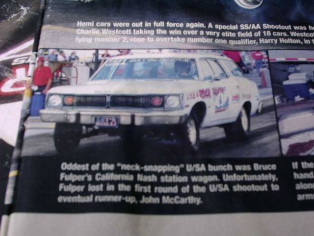 amc 1974 matador wagon nhra stock eliminator race car. "like a rock"