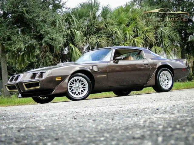 1981 pontiac trans am coupe 72363 miles brown 2d coupe 3 speed automatic