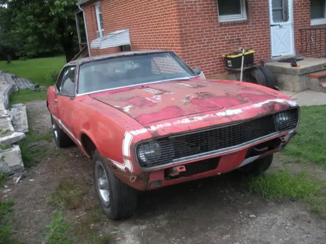 1968 camaro project no reserve