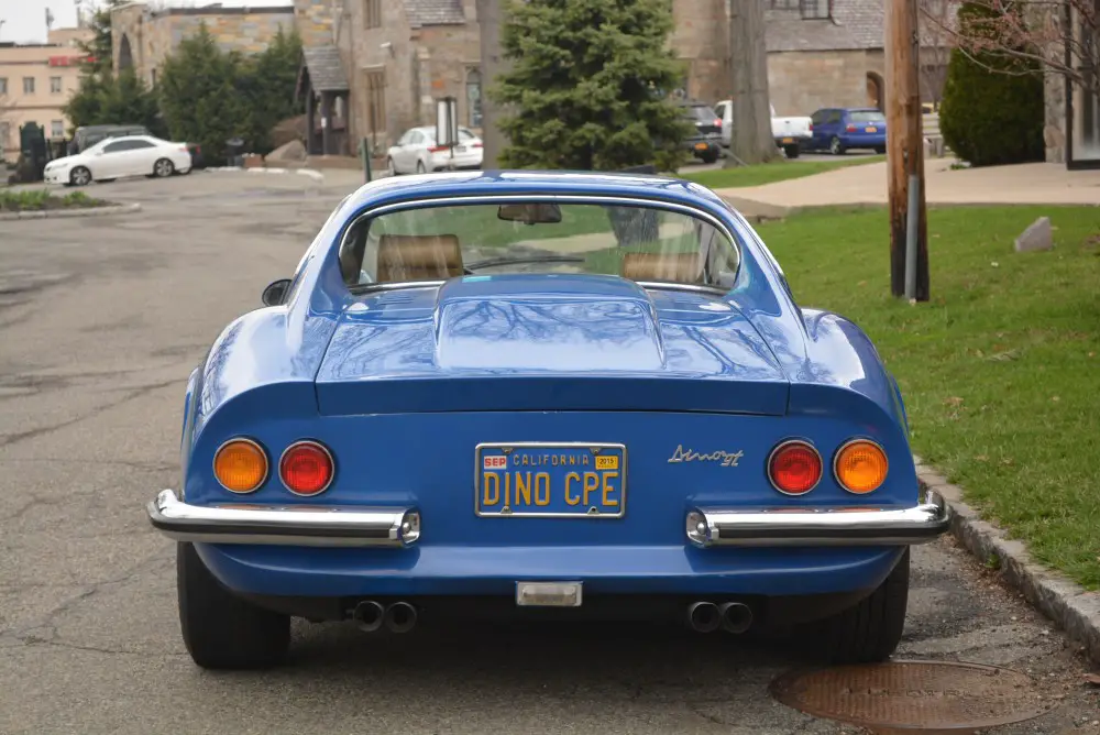 1971 ferrari 246gt dino 0 blue manual