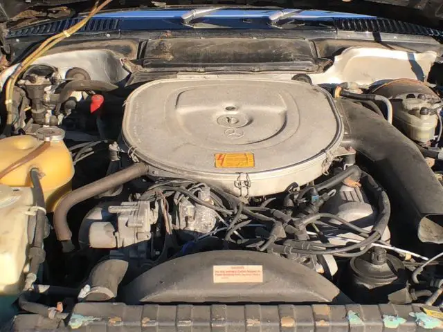 1985 mercedes 380 sl convertible hard top
