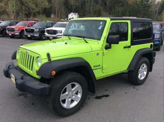 2012 jeep wrangler sport 4x4 sport 2dr suv for sale in montpelier, vermont