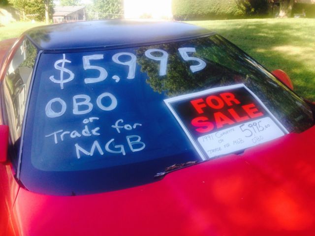 red ,coupe good condition