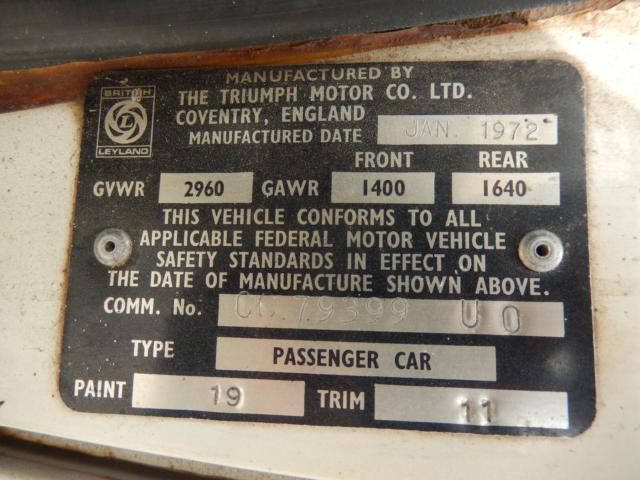 1972 triumph tr6 overdrive