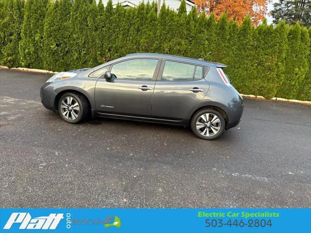 2013 nissan leaf sl hatchback 4d