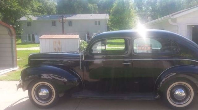 1940 ford deluxe 85hp v8 flathead gasoline engine 3-speed automatic rwd iowa