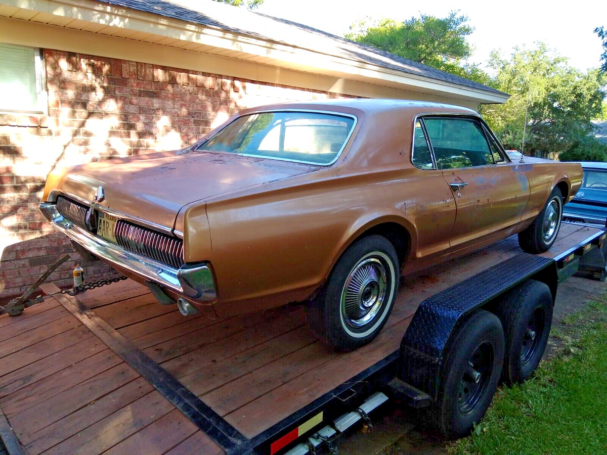 1967 mercury cougar xr-7 cinnamon frost metallic with saddle interior