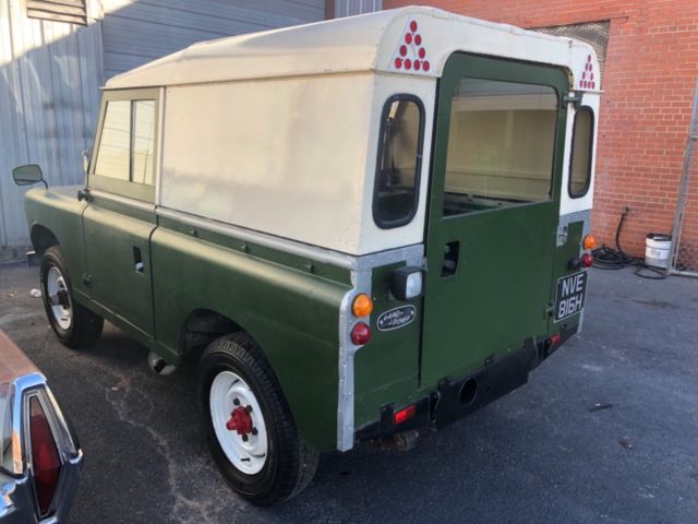 1970 land rover series iia 88 wheelbase