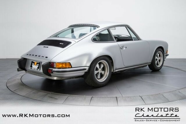 1973 porsche 911 s silver metallic coupe 2.4l six cylinder 5 speed manual