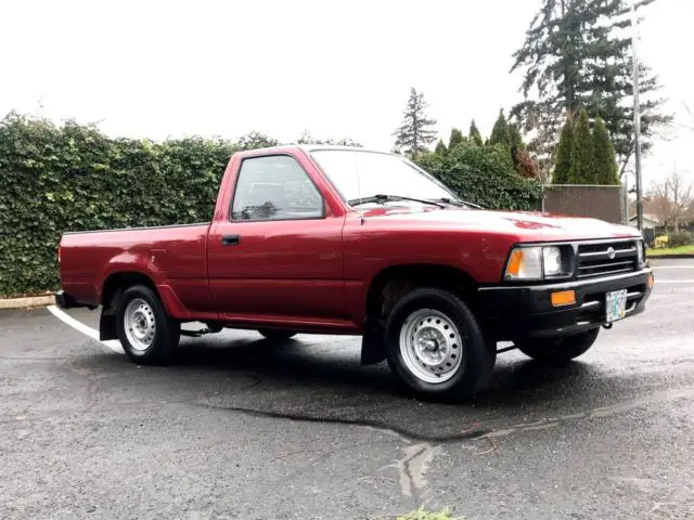1992 toyota pickup 2wd reg cab 5-speed 4cyl 22re engine only 33,916 actual miles