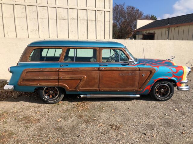 1953 ford country squire woody station wagon