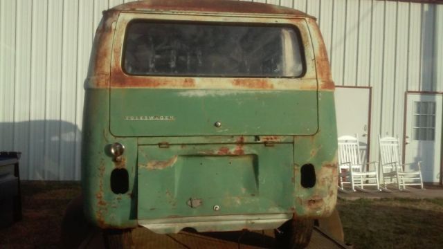 1965 volkswagen bus camper vw old split project westfalia rat rod rv walkthru
