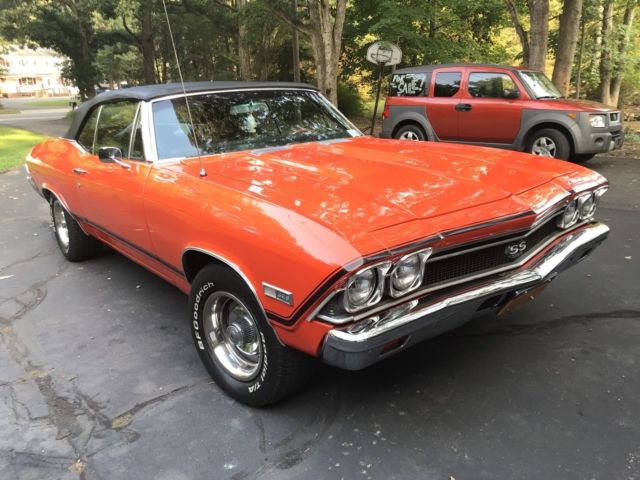 1968 chevelle convertible ss tribute