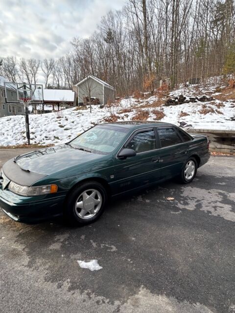 1993 ford taurus sedan green fwd automatic sho