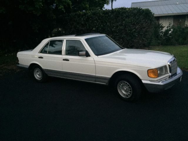 1983 mercedes-benz 300sd (w126), 35 year one owner, florida car