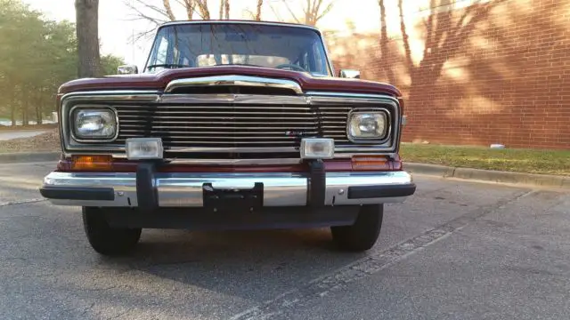 1984 jeep grand wagoneer 4x4 : only 80k miles : 2 owner : rust free : beautiful