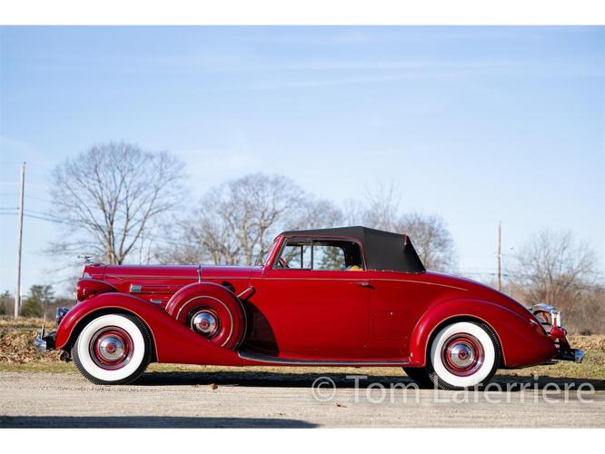 1937 packard twelve in smithfield, rhode island
