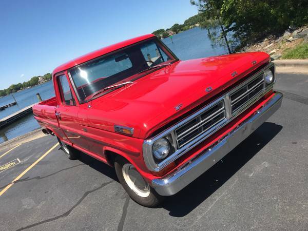1972 ford f-100 short bed pickup
