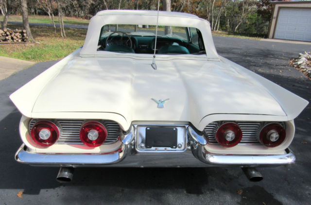 1959 ford thunderbird convertible - mostly restored - no reserve