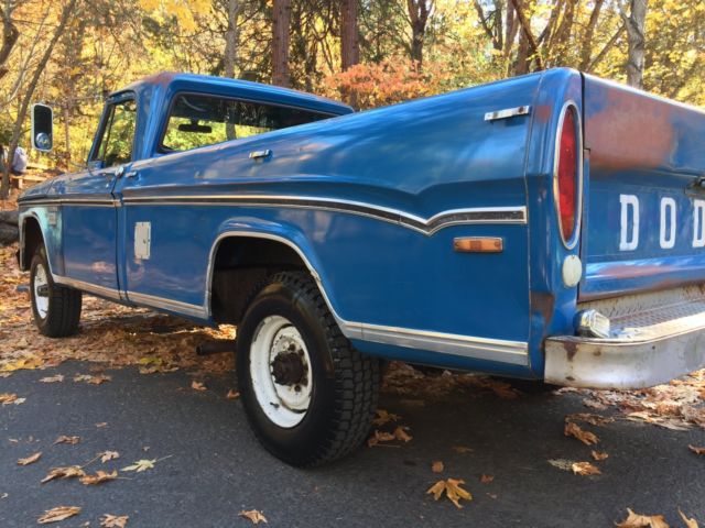 rare 1 owner 1970 dodge power wagon 4x4 v-8 318 automatic all stock and original