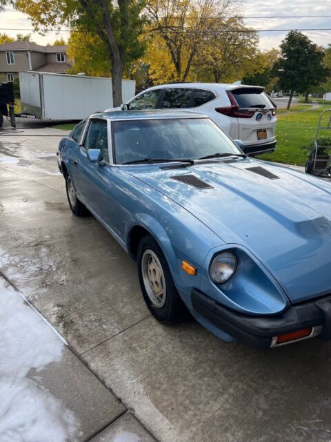 1979 datsun 280 zx 2 seats coupe blue rwd manual