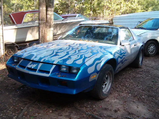1983 chevrolet camaro t-tops iroc factory 5 speed car very straight rust freecar