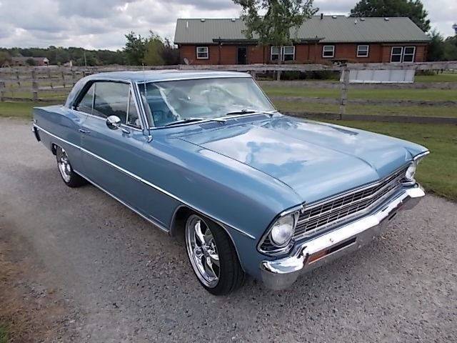 1967 chevrolet nova 2dr hardtop 48k miles, chevy v8 5.7l, 700r 4-speed