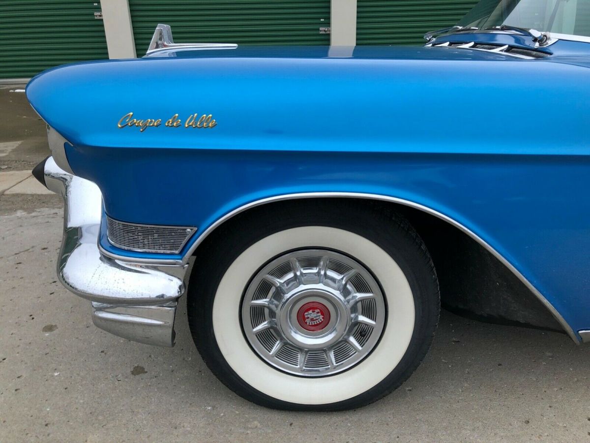 1957 cadillac coupe deville restored