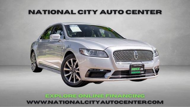 2019 lincoln continental standard