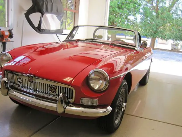 1967 mgb, heritage certified matching number car