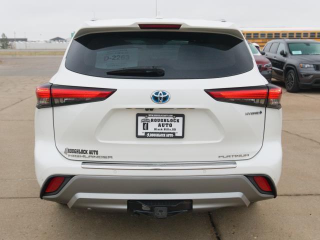 2021 toyota highlander hybrid platinum