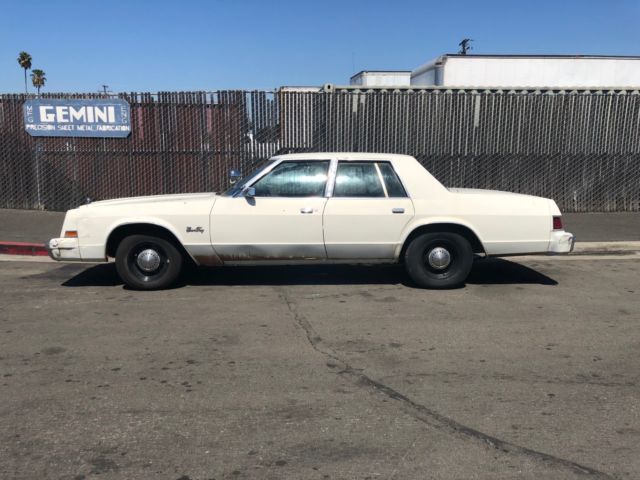 rare 1981 r body plymouth gran fury factory police pursuit highway patrol car