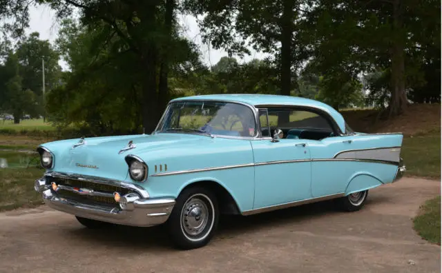 grandma's 1957 chevrolet belair 4 door hardtop