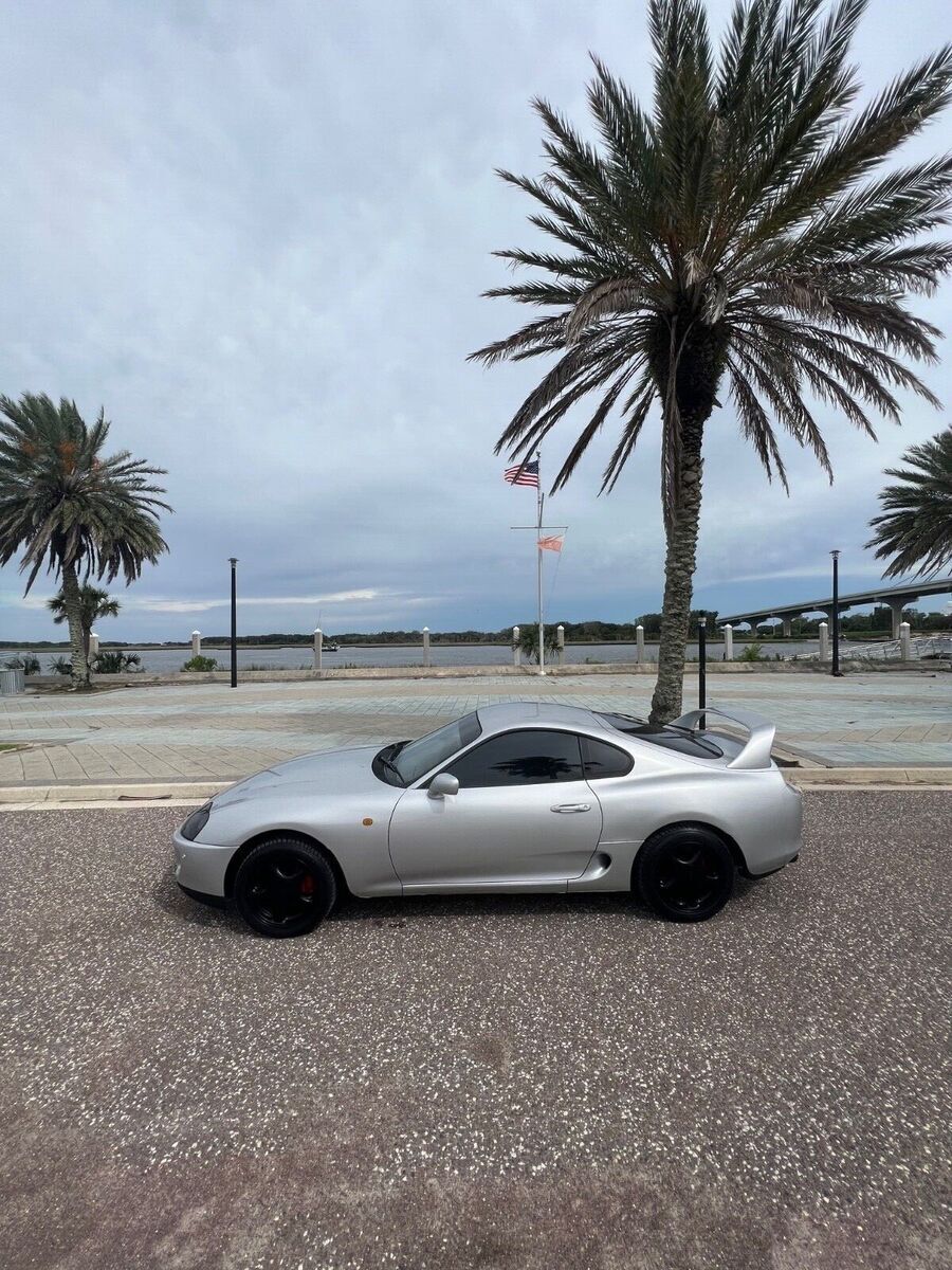 1993 toyota supra 2jz mkiv silver w red calipers manual 5 spd