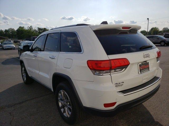 used 2016 jeep grand cherokee 4wd limited clarksville, in 47129 for sale in cementville, indiana