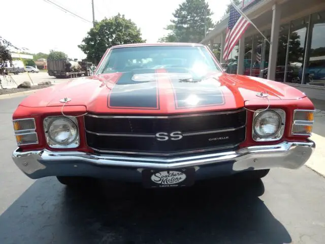 1971 chevrolet chevelle ss 454 ci a/c frame-off restoration
