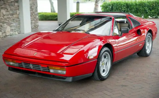 1986 ferrari 328 gts red/ tan. mint condition