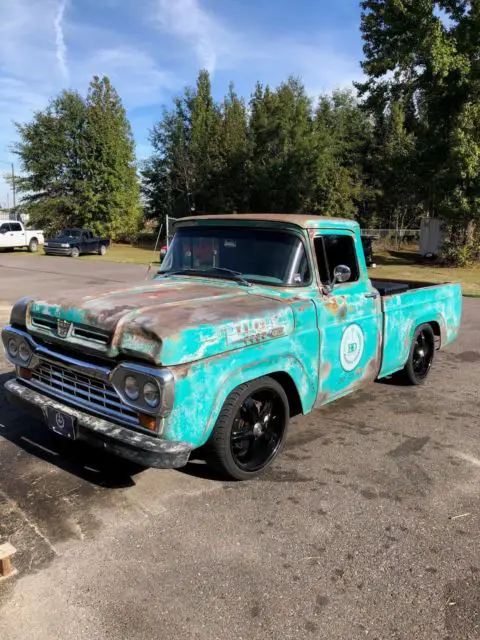 1960 ford f100 patina truck