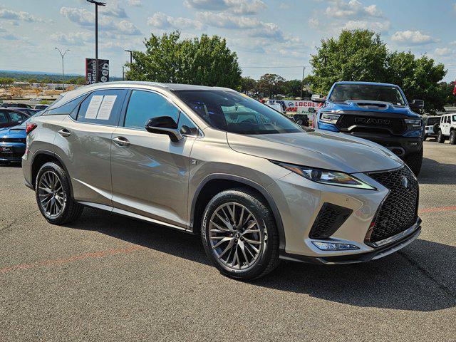 2022 lexus rx 350 f sport handling