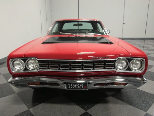 1968 plymouth road runner 526 miles matador red hardtop 426 hemi v8 automatic