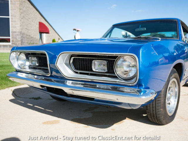 1967 plymouth barracuda v8 4 speed manual b5 blue