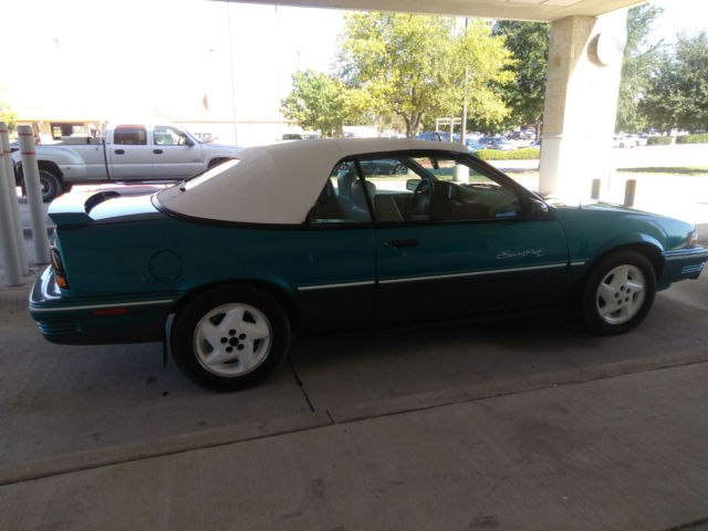 gorgeous 58k miles 1994 pontiac sunbird cv convertible